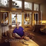 Corstiaan de Vries (Date Unknown) at home in Amsterdam.

[keywords]Posed, Half Length, Eyecontact, Smiling, Livingroom[/keywords]